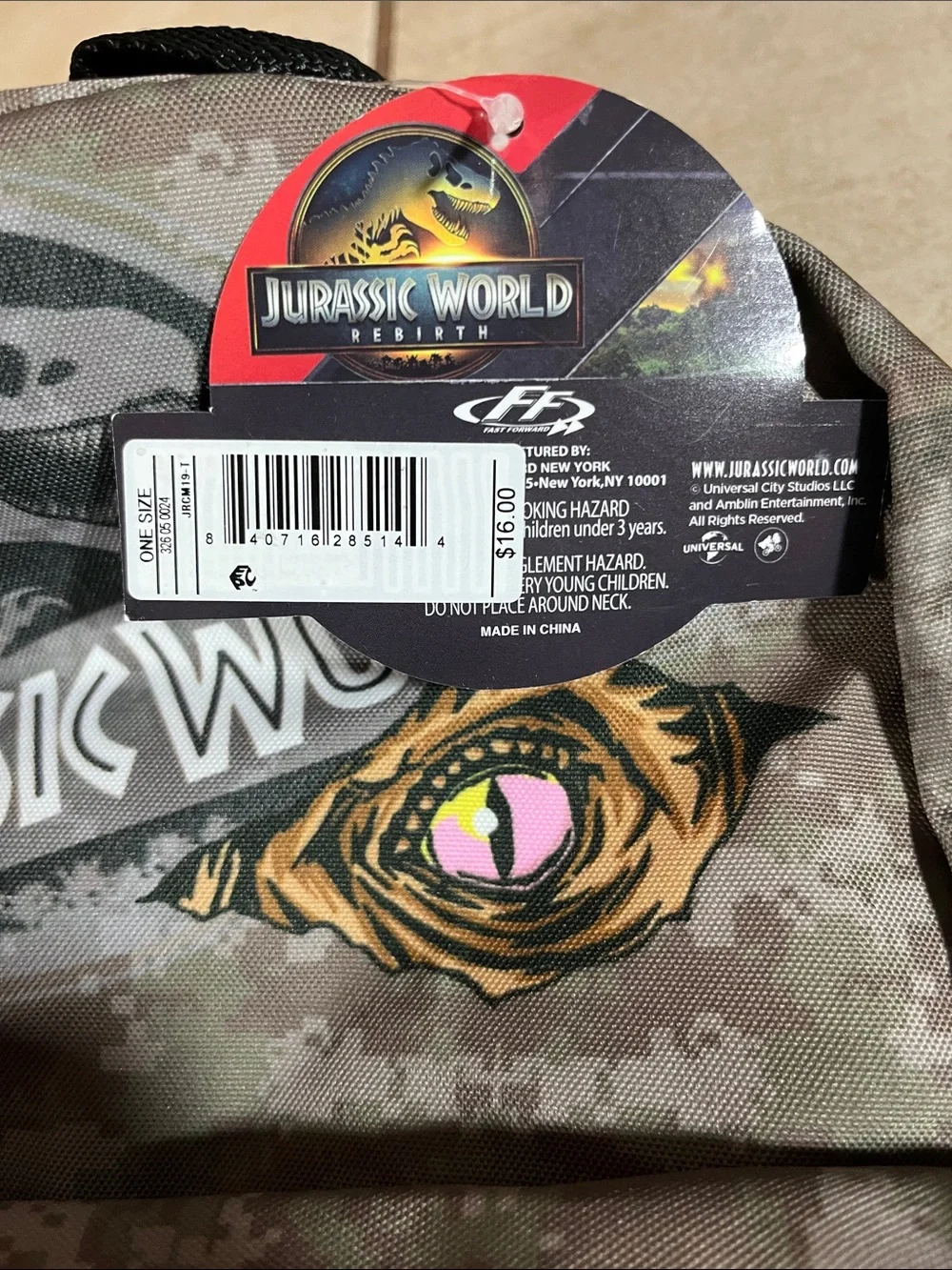 Toddler/Kid Camo Backpack - Green